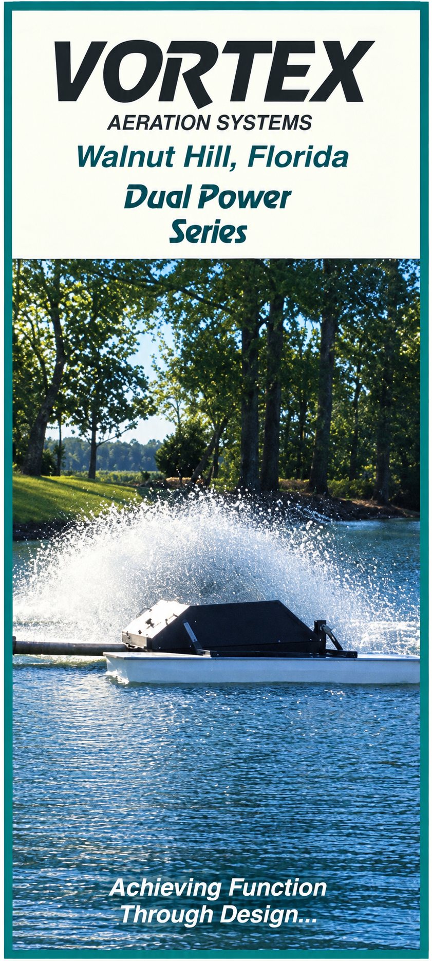 Vortex Aeration Systems Dual Power Series brochure cover